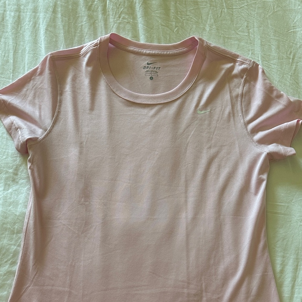 Nike Soft Pink Dri-Fit Tee